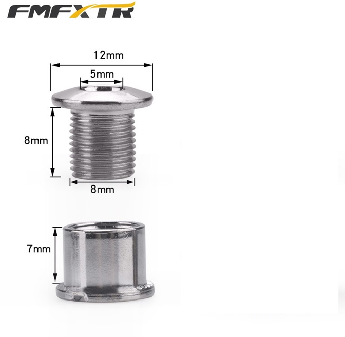 Combo 2 ốc bắt củ đề Ốc bắt đĩa trước (giò đĩa) xe đạp thể thao-1 chiếc