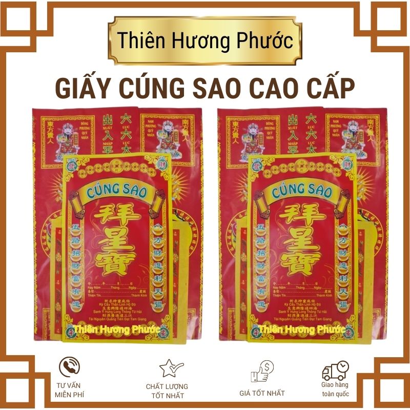 Vàng mã cúng sao hạn
