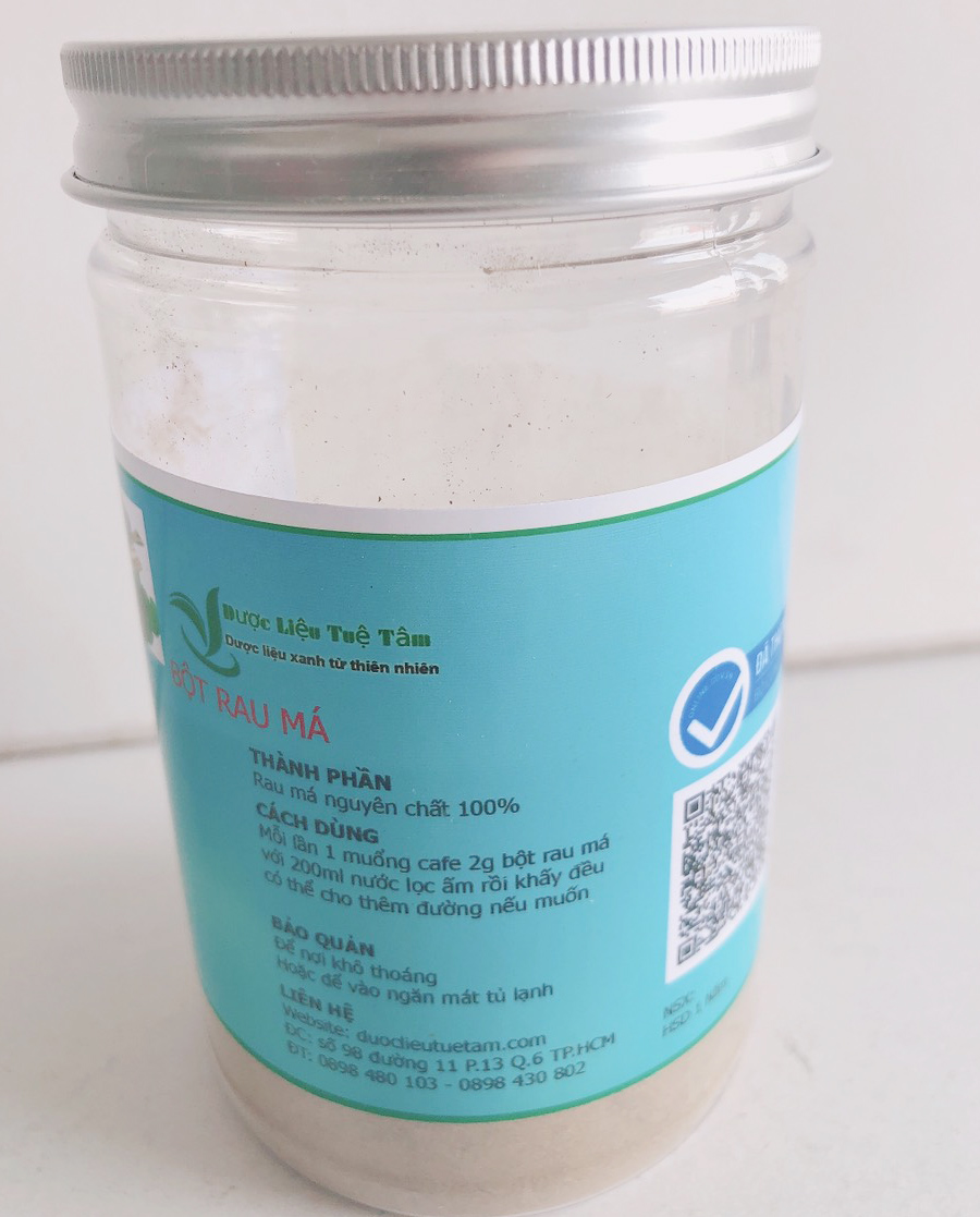 [HCM]Bột Rau Má Sấy Lạnh Nguyên Chất 100gr