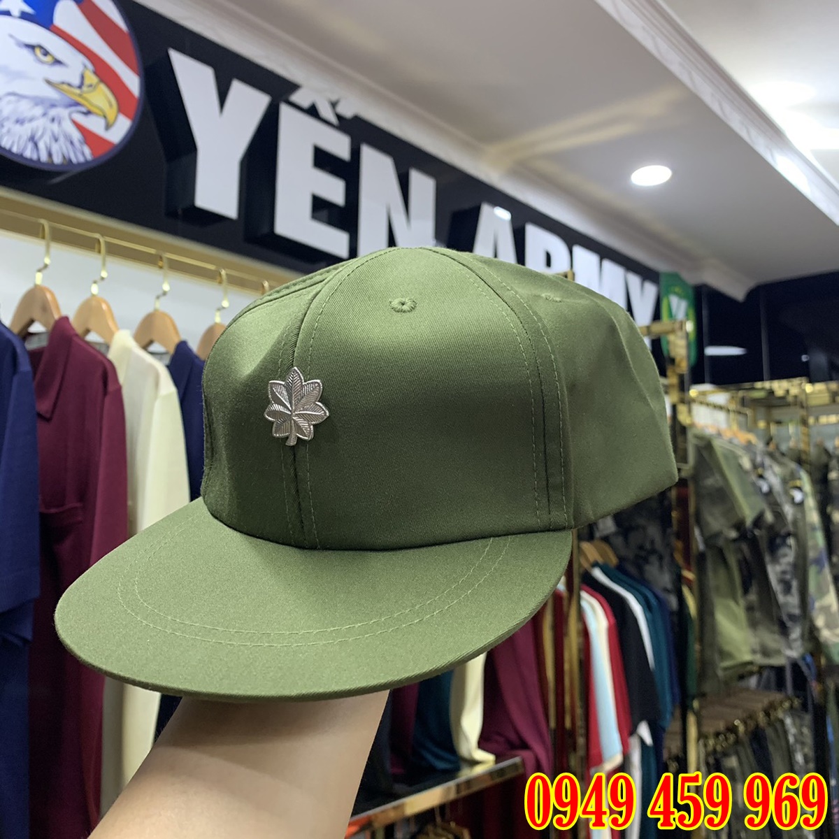 Mũ 6 Múi Lính Mỹ - Hàng Nhập Thái Xịn