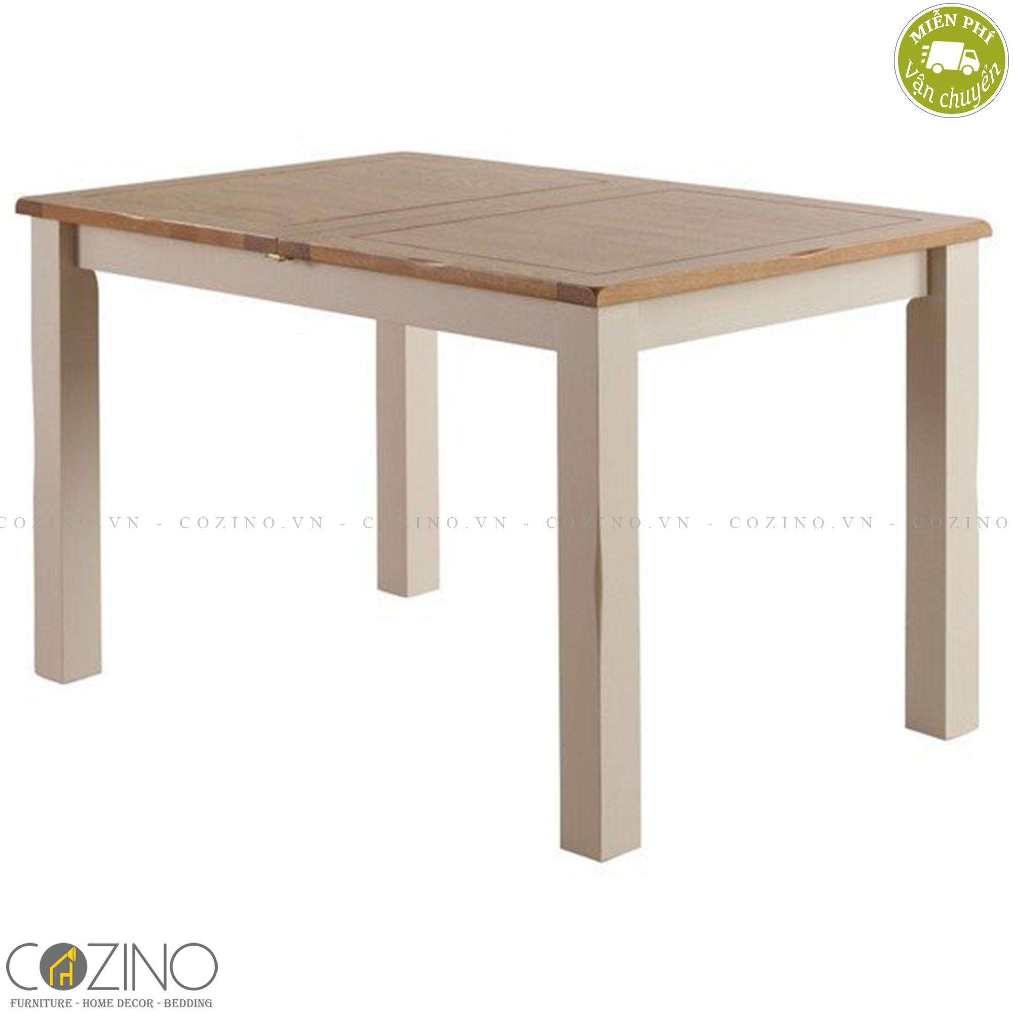 Bàn ăn 4 chỗ Sintra gỗ sồi 1m4 (140x80cm)