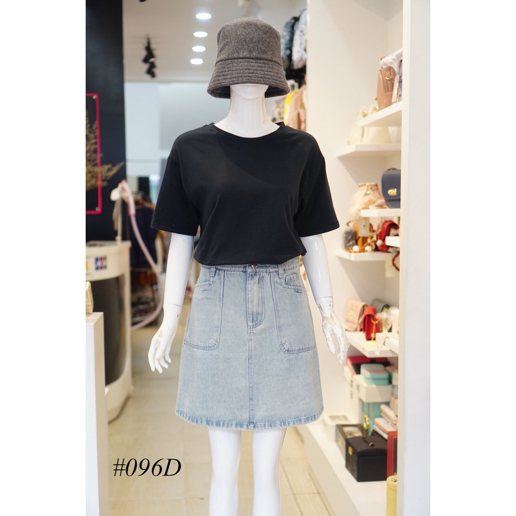 Áo thun nữ cotton trơn BASIC MENINA thời trang