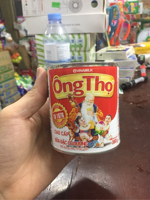 ( Mẫu mới ) Sữa Đặc Ông Thọ Có Đường 380g