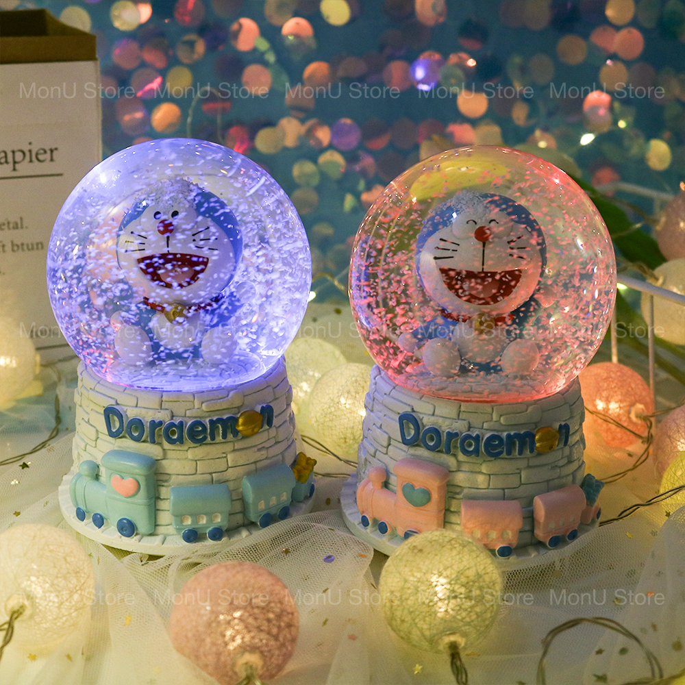 Quả cầu pha lê DORAEMON DOREMON có nhạc dễ thương cute MON0068
