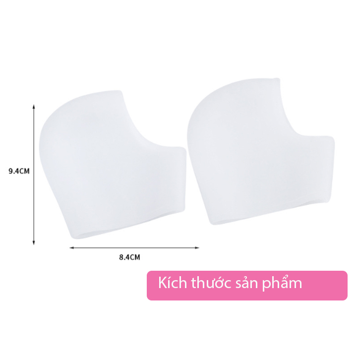 Vớ silicon giúp giữ ẩm chống nứt gót chân VL20 (1 đôi)