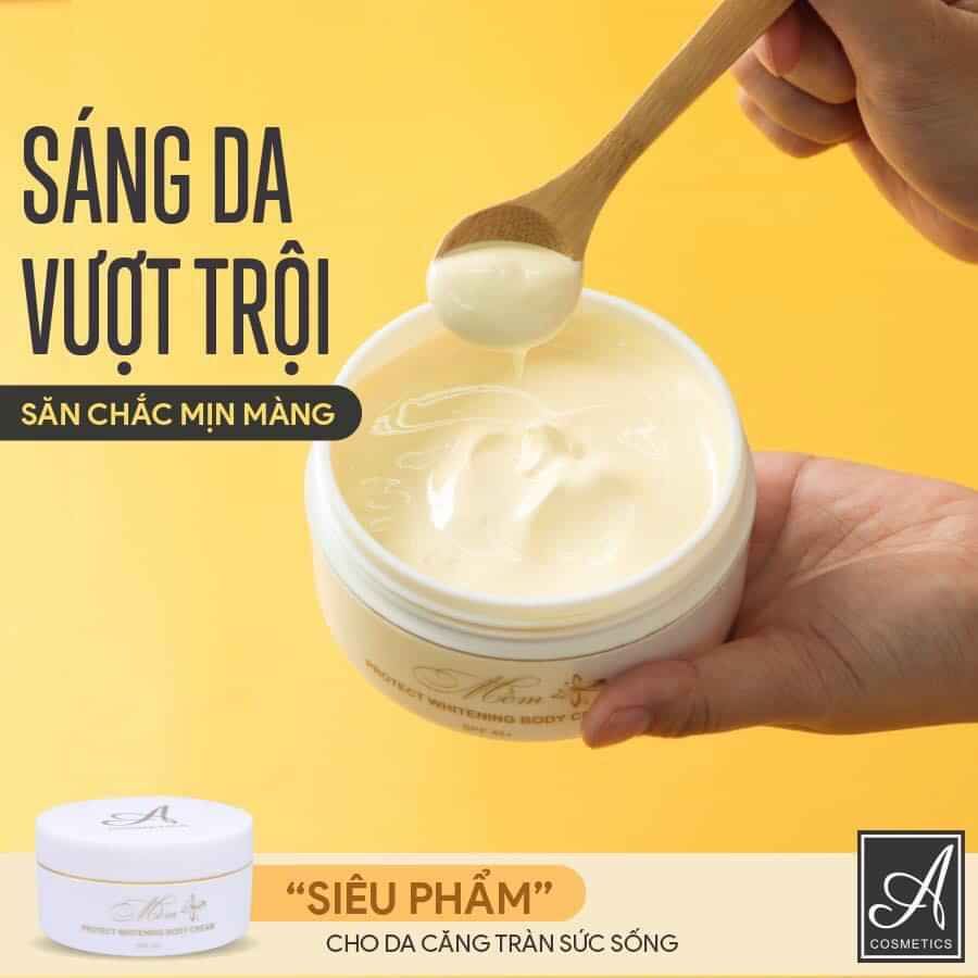 BODY MÊM A COSMETICS 200G + quà tặng + (không bán hàng f)