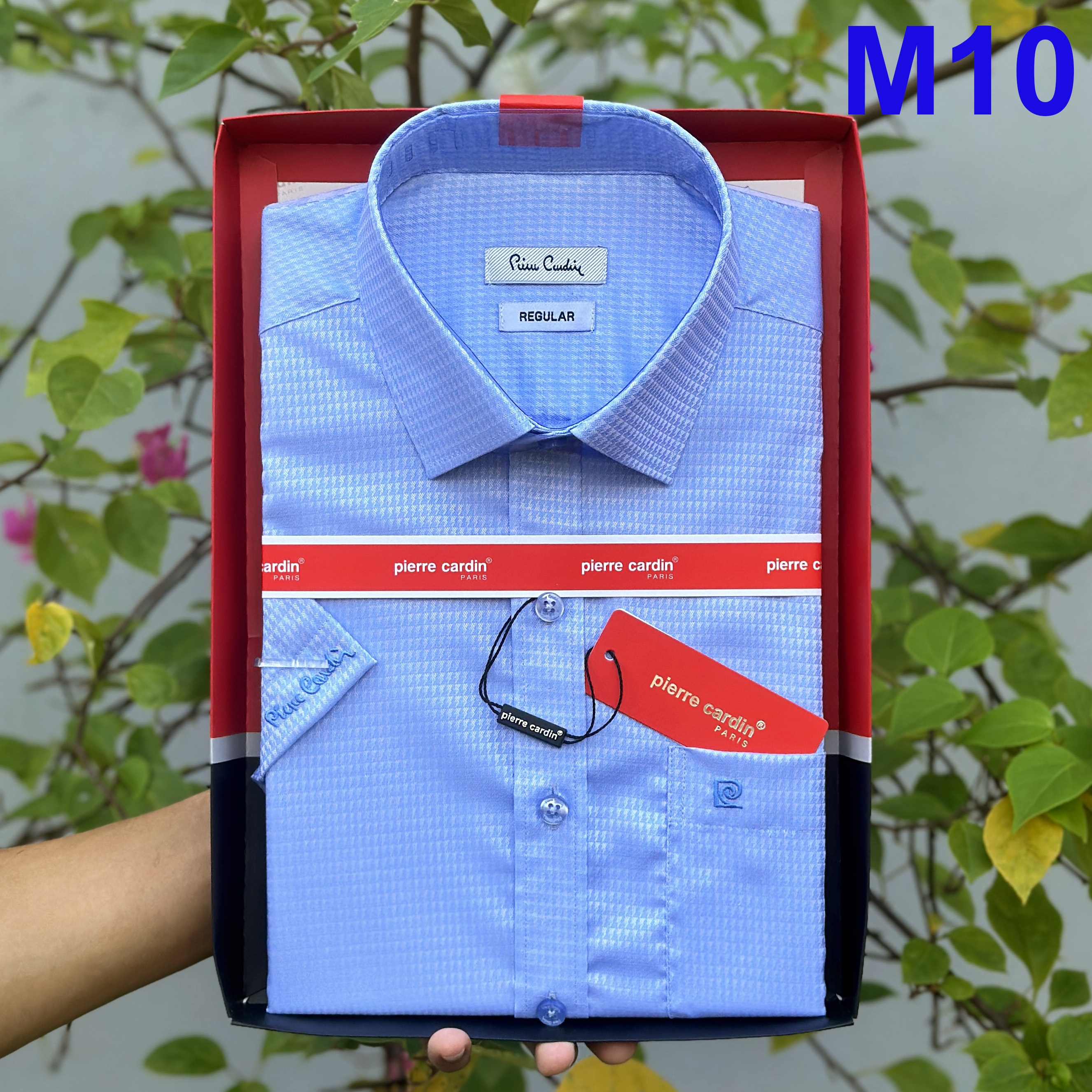 Áo sơ mi nam pierre cardin, áo sơ mi ngắn tay cao cấp , áo sơ mi công sở xuất hàn 2023