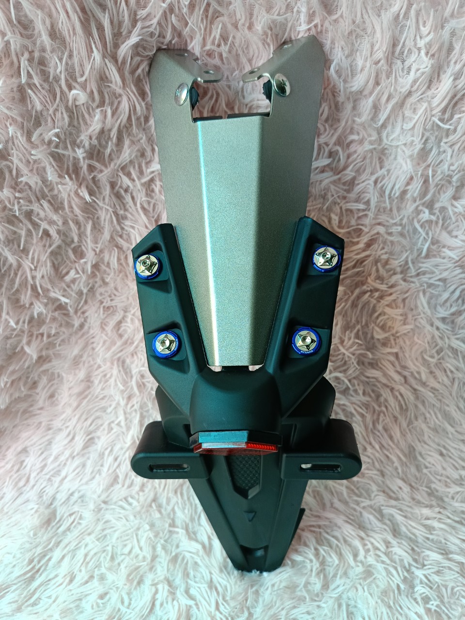 Combo ốp đuôi dè + dè Malay gắn exciter 150