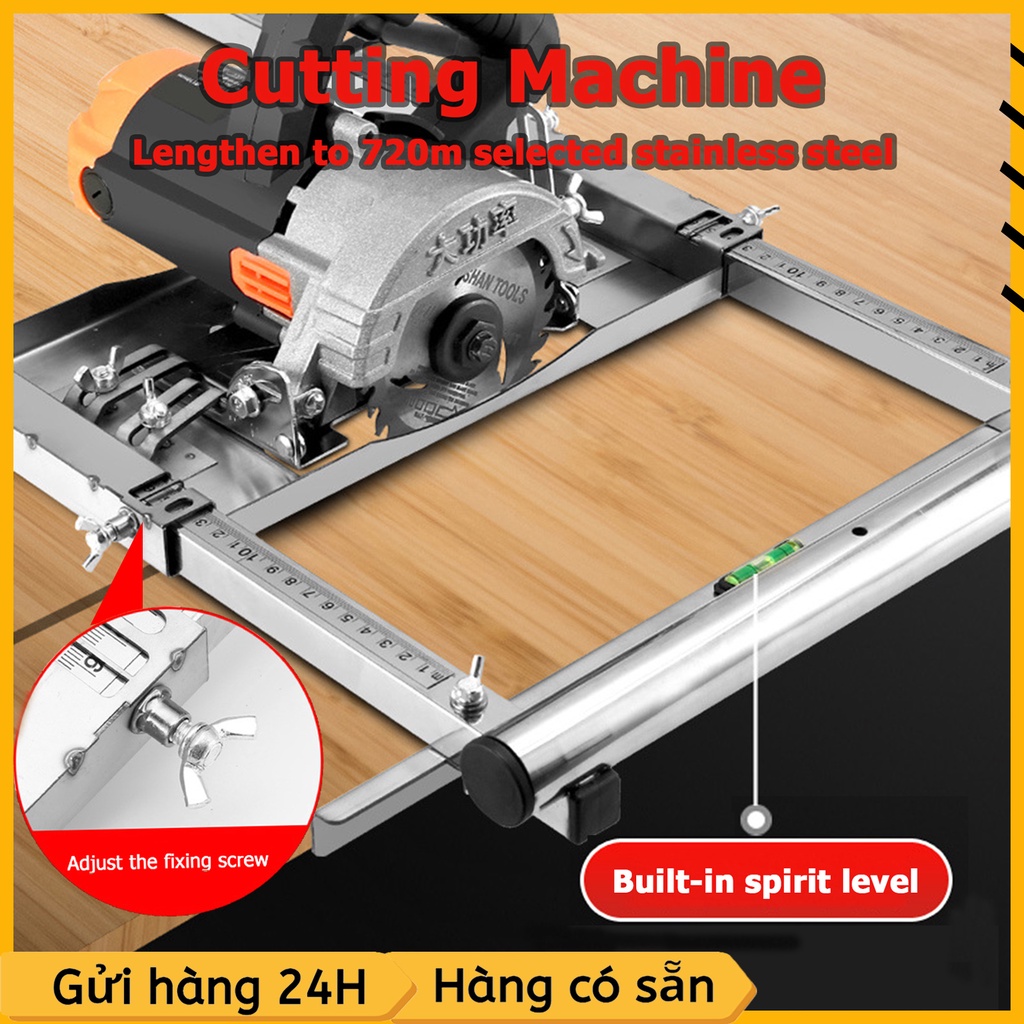 KHUNG CỮ CẮT VÁN PHAY GỖ DÙNG CHO MÁY CẮT VÀ MÁY PHAY