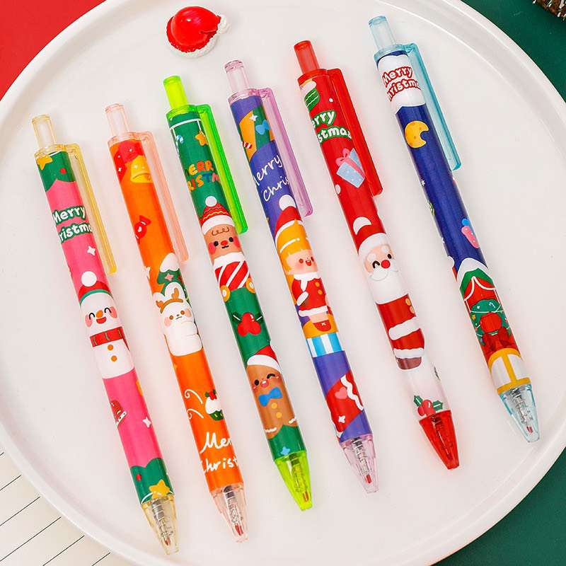 Bút bi nước noel, giáng sinh, merry christmas