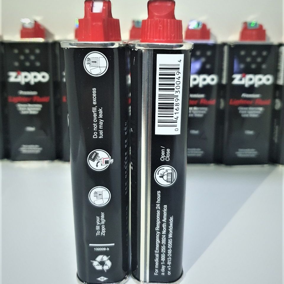 Combo 2 Xăng + 1 vỹ  đá Zippo Chính Hãng
