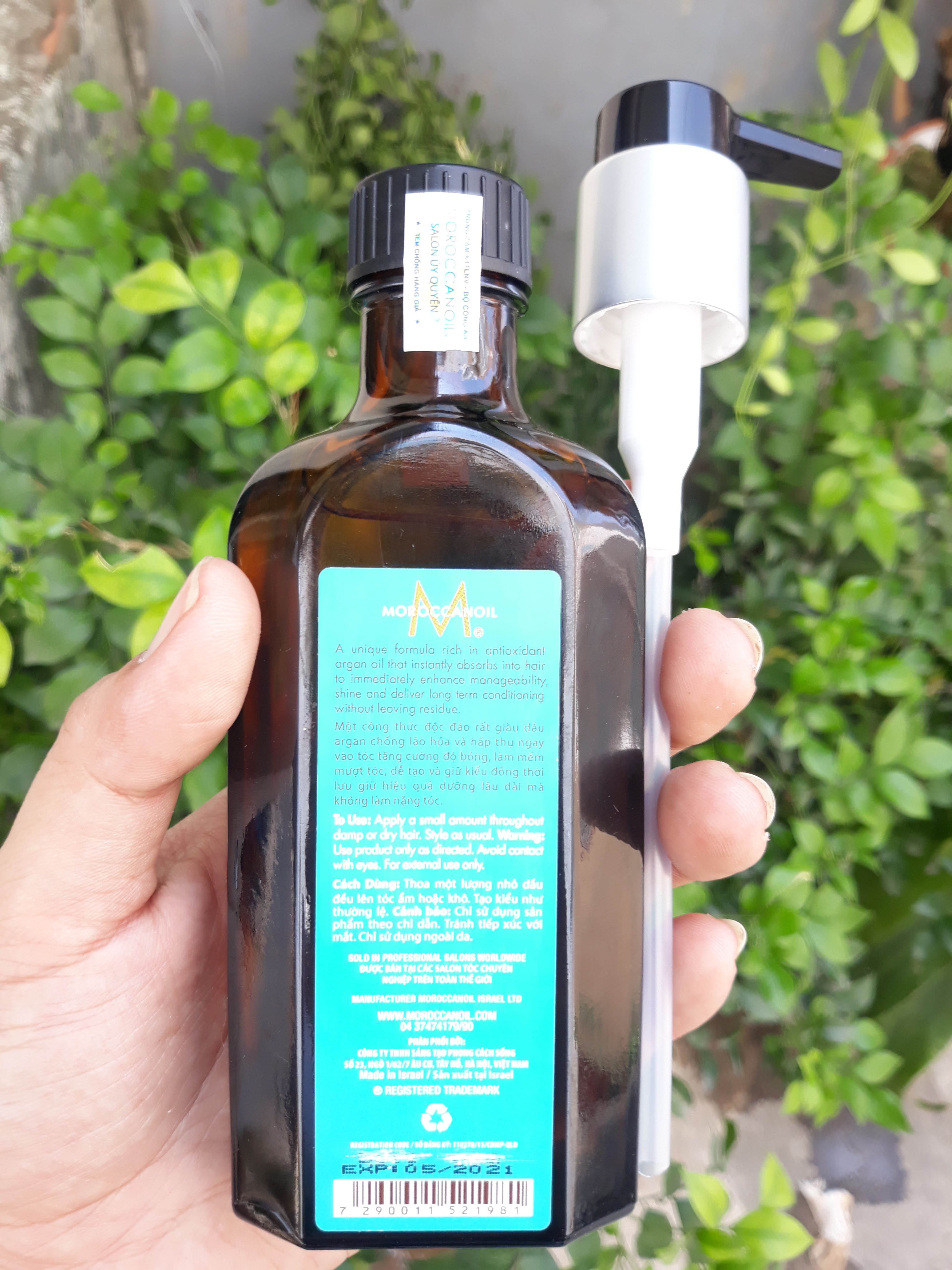 [HCM]TINH DẦU DƯỠNG TÓC CAO CẤP MAROCCANOIL 100 ml