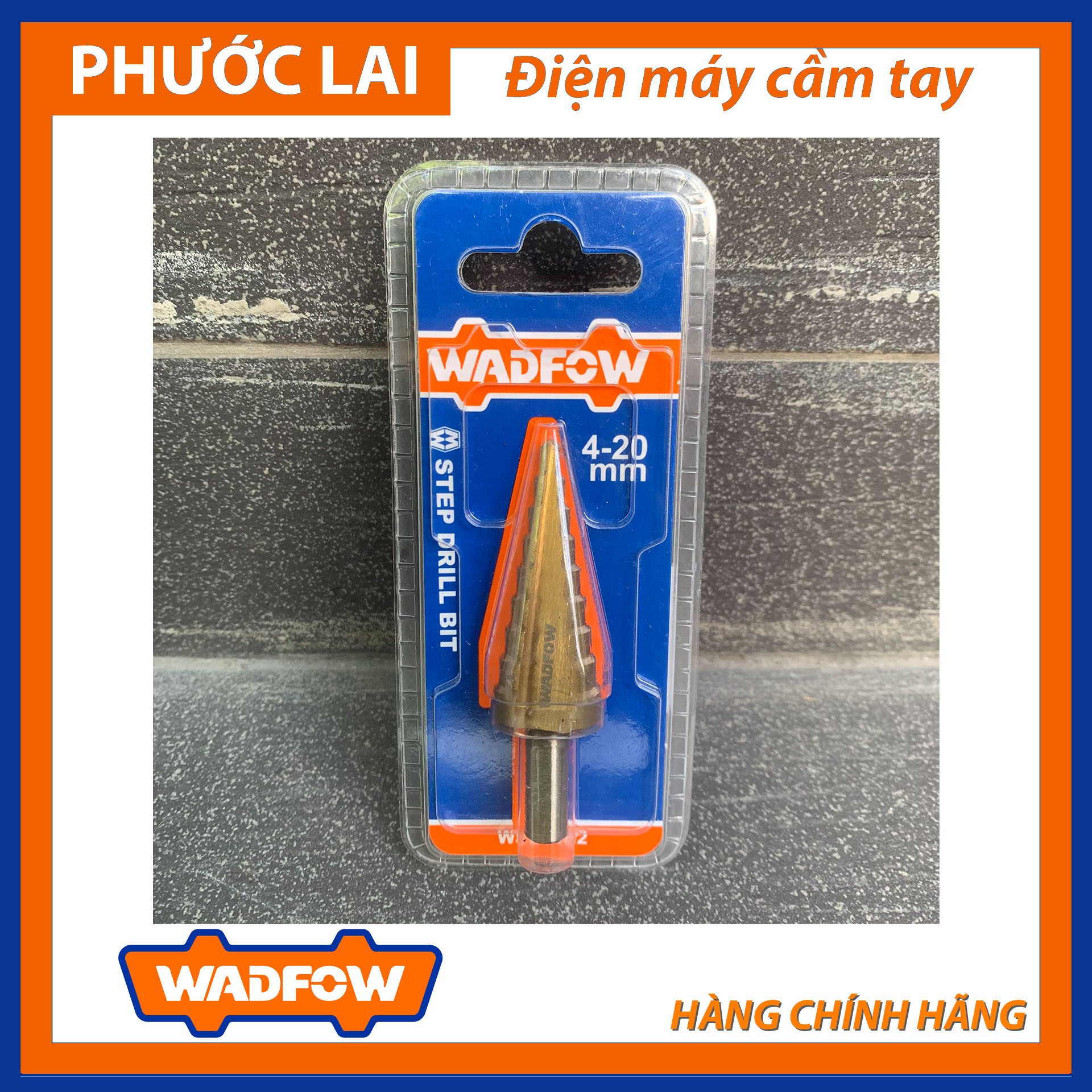 Mũi khoan tháp 4-20mm (Chính Hãng) WADFOW WJD1402