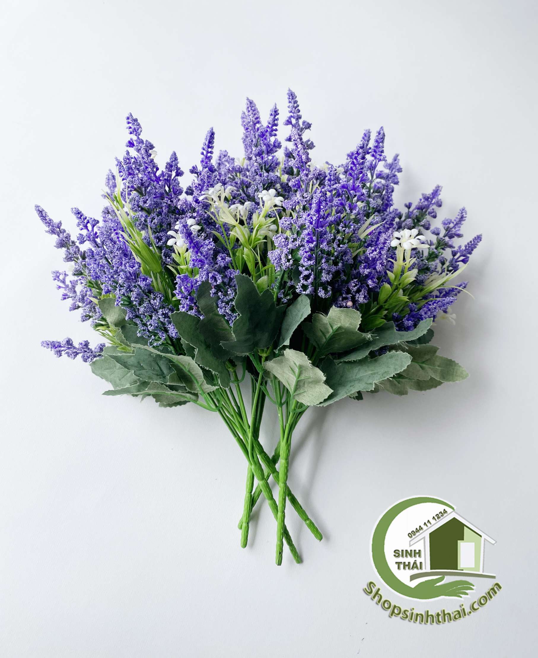 [HCM]Bụi hoa oải hương màu tím 37cm