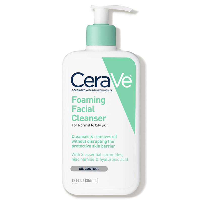 Sữa rửa mặt cerave foaming facial cleanser 236ml cho da thường và da dầu - youdo cosmetic