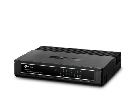 Switch TP-Link  SF1016D 16 Port (Đen)