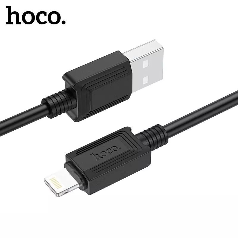 Cáp sạc 2.4A Hoco X73 Lightning dây dẻo siêu bền dài 1M cho iPhone/iPad