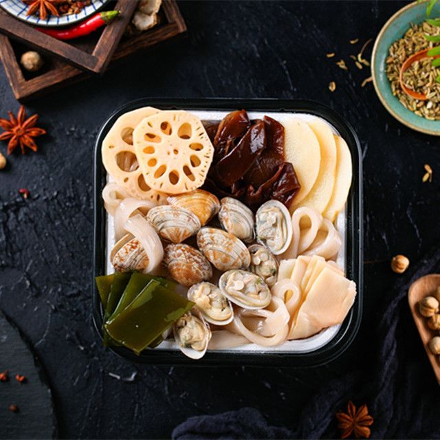 Lẩu tự sôi vị nghêu ( ngao ) - hàng có sẵn
