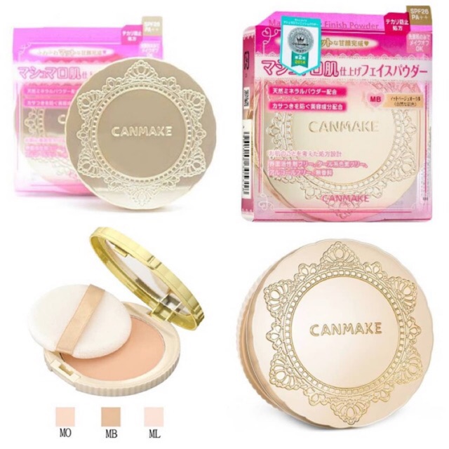 Phấn phủ Canmake trang điểm SPF26/PA++