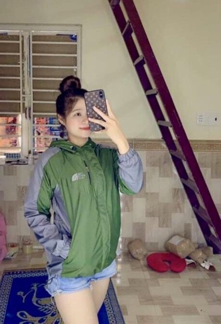 [Mã FASHIONXANH194 giảm 10K đơn 50K] Áo khoác gió nữ