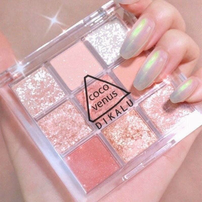 Bảng phấn mắt 9 ô DIKALU Coco Venus
