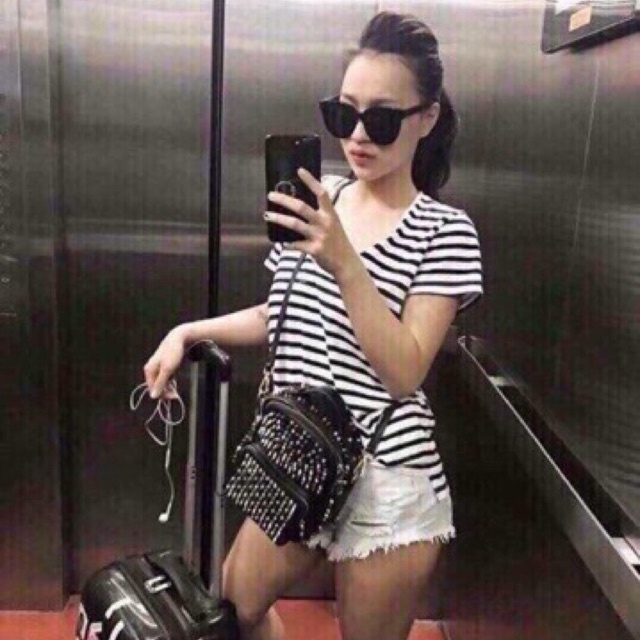Sỉ Áo thun cổ tim