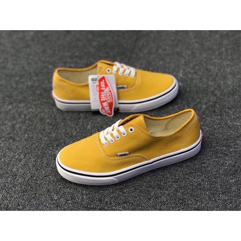 [GIẢM GIÁ GỐC + FULL BOX] Giày VANS Classic Vàng  [HOT]