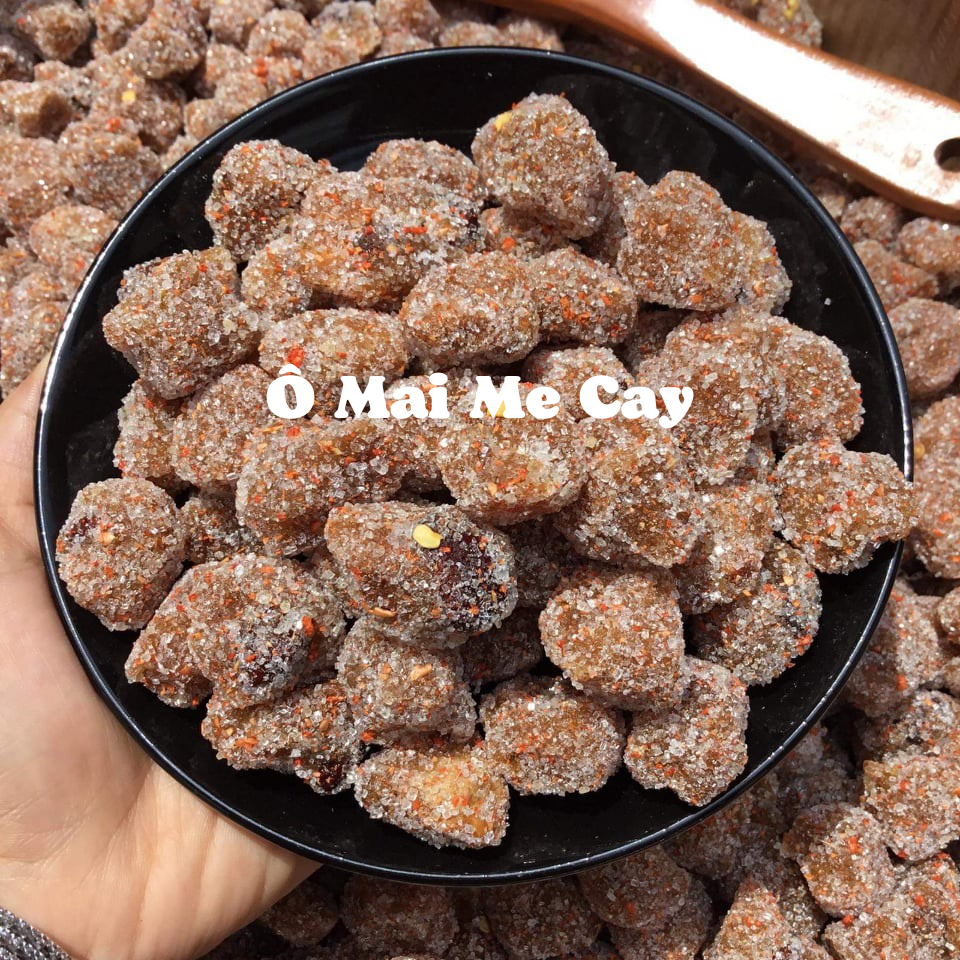 Spicy Apricot Fruit, a Specialty of Hanoi, Spicy Mother Candy, Childhood Snacks - Lan Ong