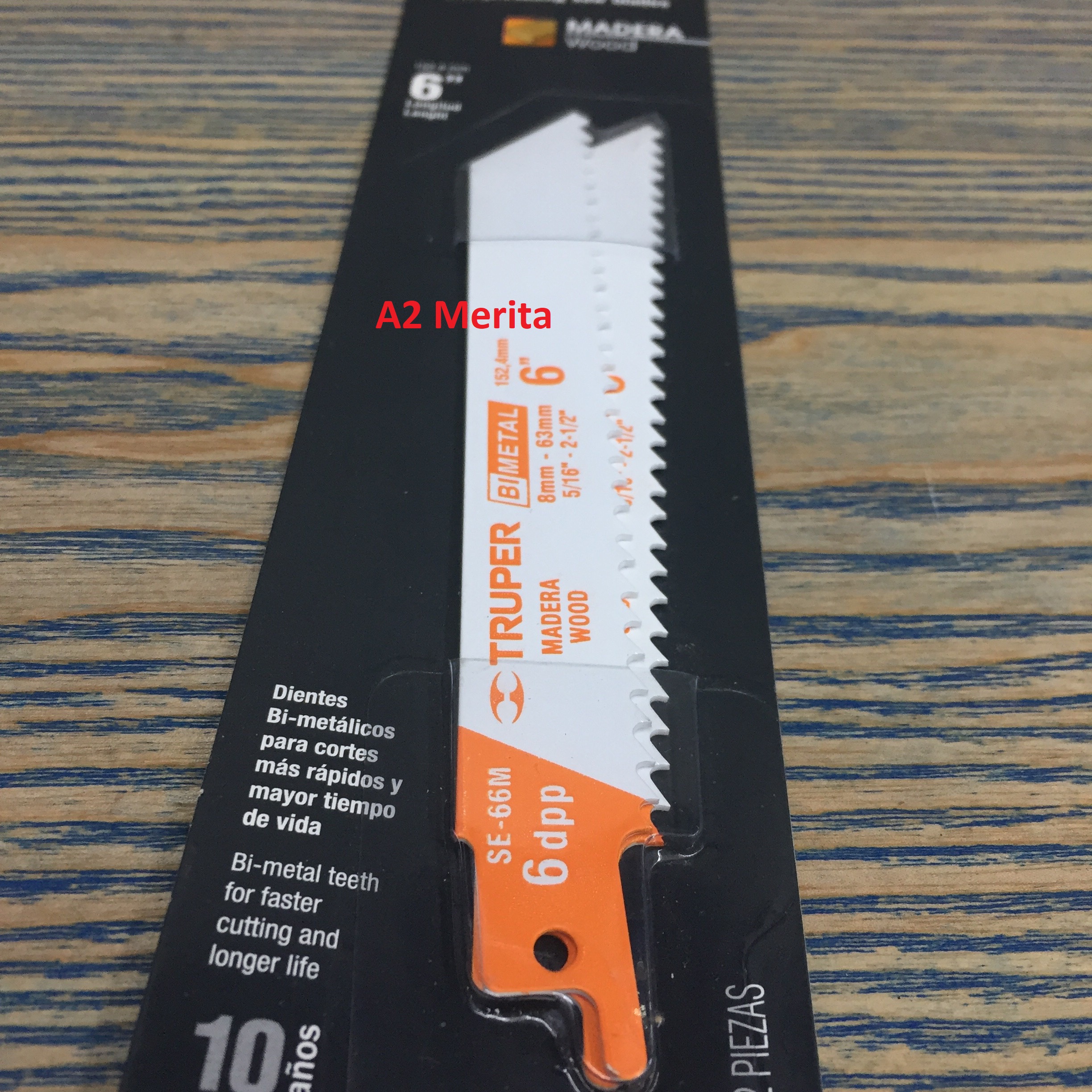 Lưỡi cưa kiếm gỗ 6in Truper 10787 (SE-66M)