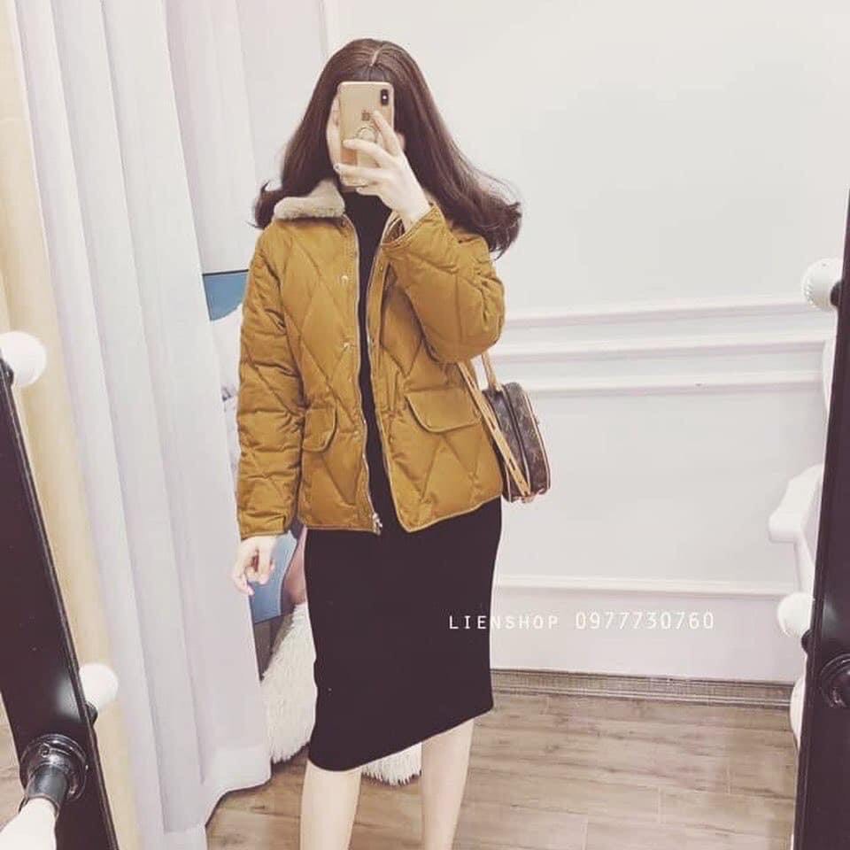 [25-27.4 Hoàn tiền 15%] ÁO KHOÁC PHAO NỮ TRẦN TRÁM CỔ LÓT LÔNG SIÊU HÓT THỊNH HÀNH NHẤT MÙA ĐÔNG NĂM NAY-JUNA STORE 24H-SLNN
