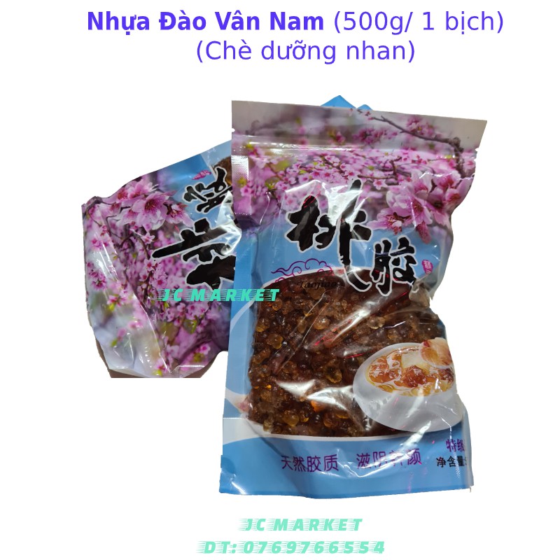 Nhựa đào vân nam- chè dưỡng nhan gói 500gr