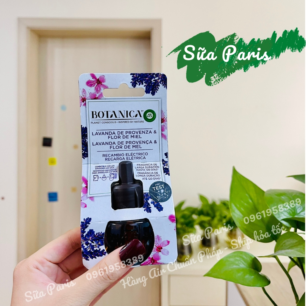 Đèn xông tinh dầu cắm điện airwick ❤️ máy khuyêch tán tinh dầu botanica❤️_sữa paris aderma