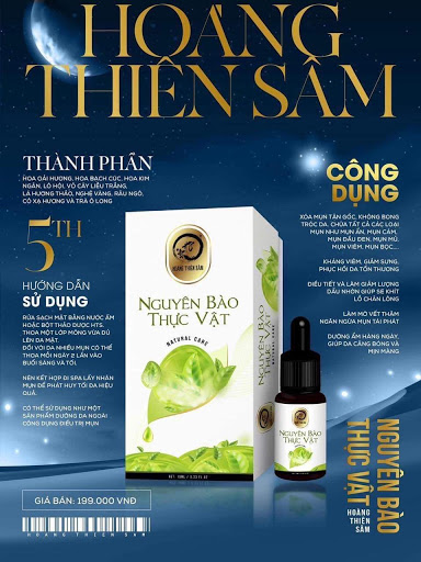 NGUYÊN BÀO THỰC VẬT HOÀNG THIÊN SÂM