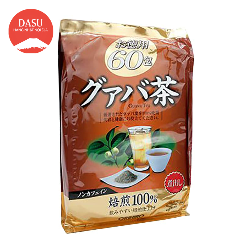 Trà lá ổi orihio 60 góinhật bản