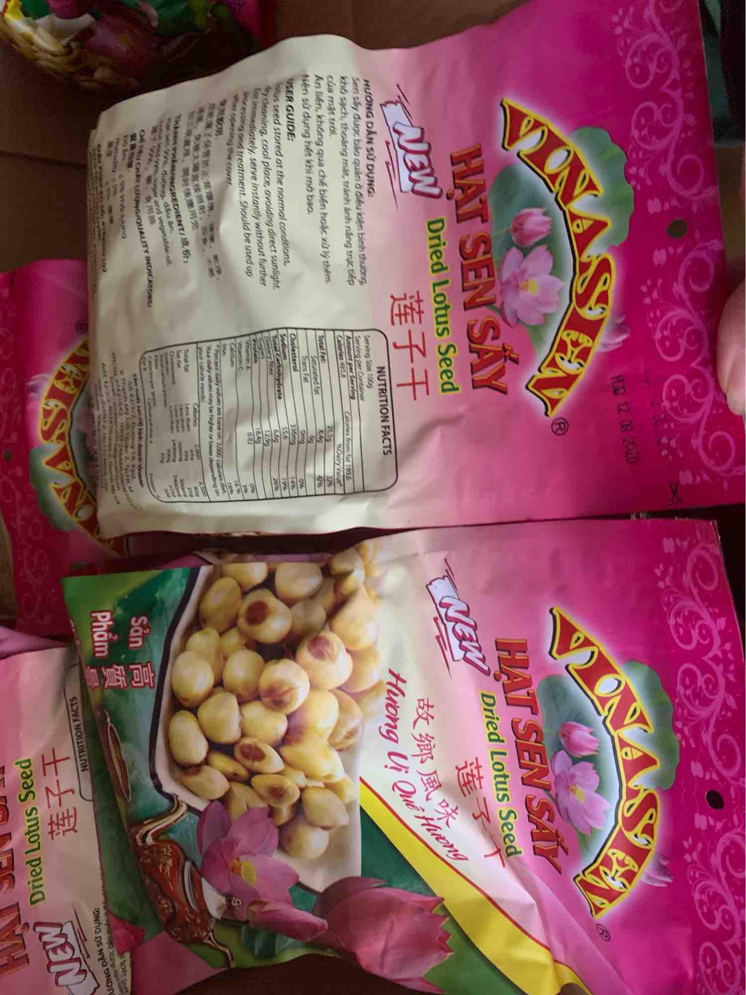 Hạt Sen Sấy Cao Cấp Vinasen