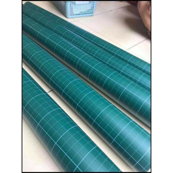 bảng decal dán tường kẻ ô li viết phấn