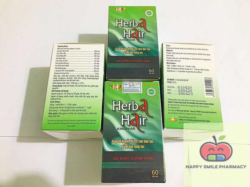Herba Hair – Viên uống giảm rụng tóc