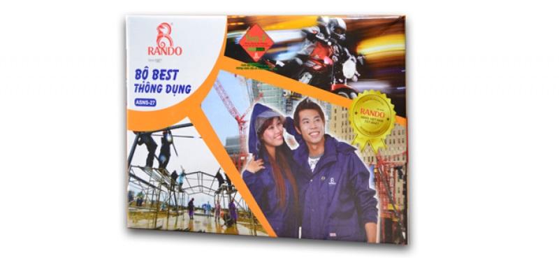 [FreeshipMAX] Áo mưa bộ Rando Best ASNS-27
