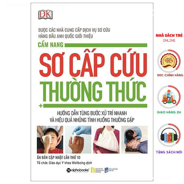 Sách Alphabooks - Cẩm Nang Sơ Cấp Cứu Thường Thức