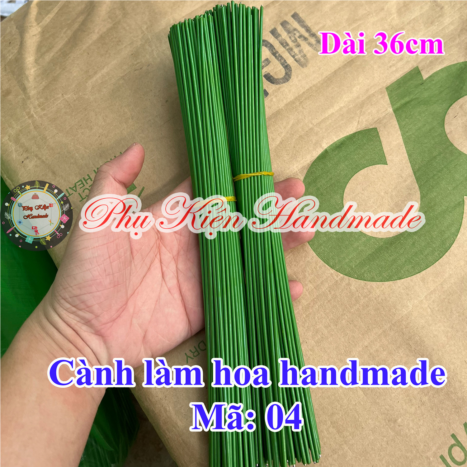 Cành làm hoa handmade