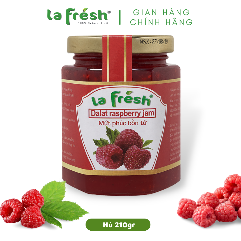 [HCM]Mứt Phúc Bồn Tử LaFresh Đà Lạt 210g