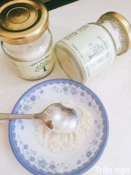 Bột rửa mặt thảo mộc thiên nhiên