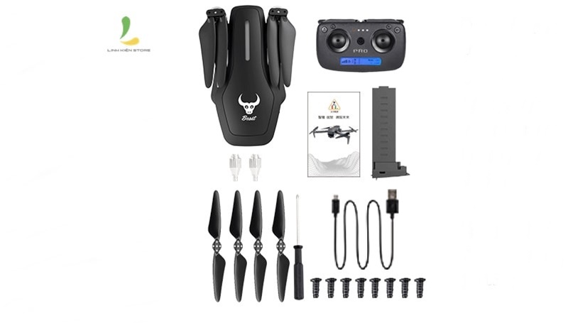 [Trả góp 0%]Flycam ZLRC SG906 Pro bay 25 phút