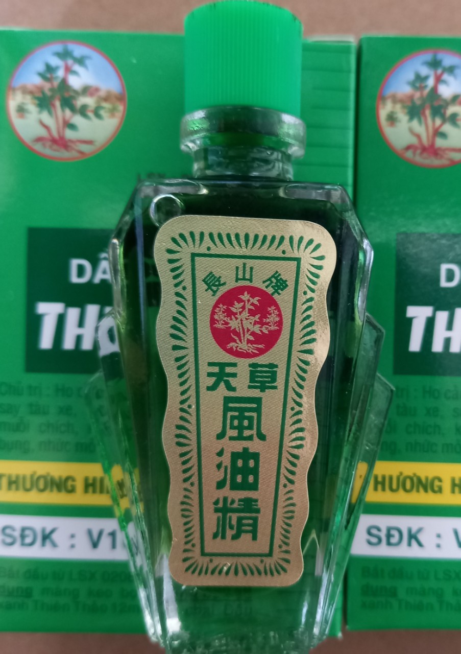 DẦU GIÓ XANH THIÊN THẢO ( CABON 2 CHAI DẦU )
