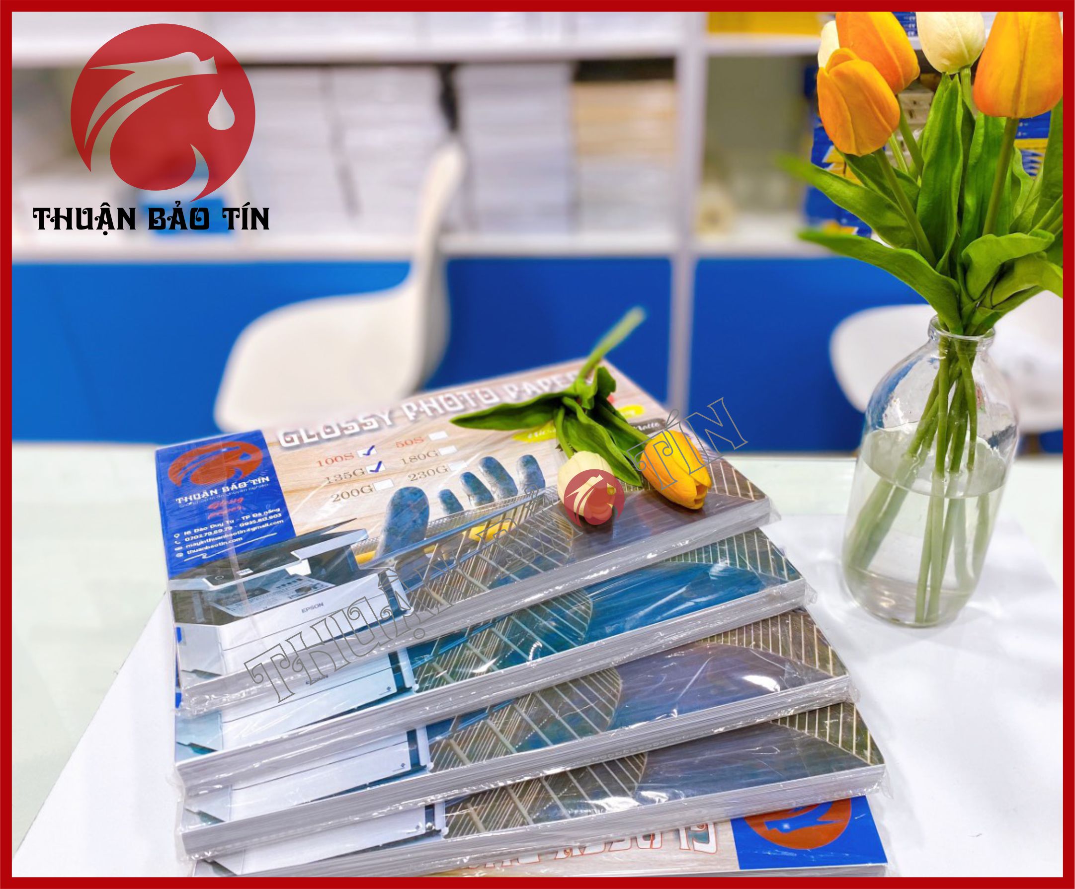 GIẤY IN A3 BÓNG 2 MẶT ĐỊNH LƯỢNG 300G