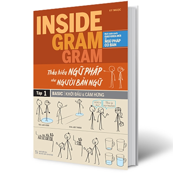 Fahasa - Inside Gram Gram Thấu Hiểu Ngữ Pháp Như Người Bản Ngữ - Tập 1: Basic Khởi Đầu & Cảm Hứng
