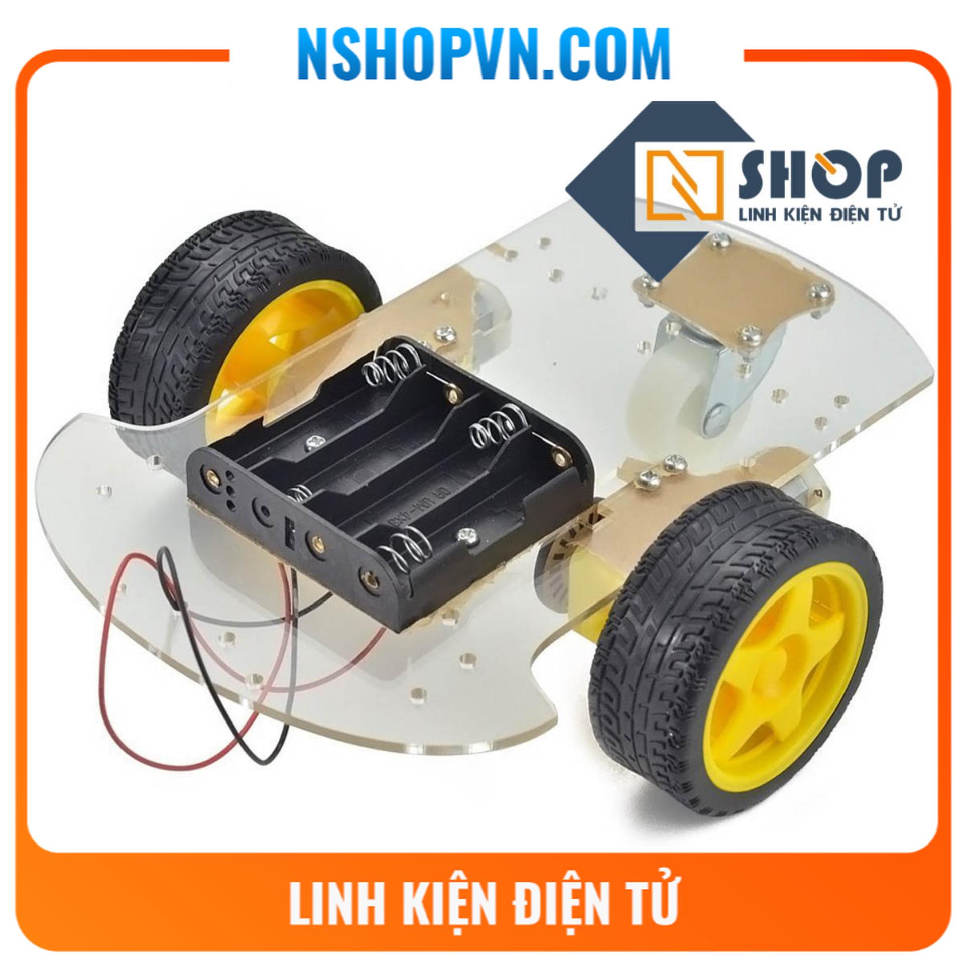Bộ khung xe robot 3 bánh