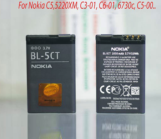 Pin Nokia BL-5CT / C5-00 / C3-01 / C6-01 / 6730c