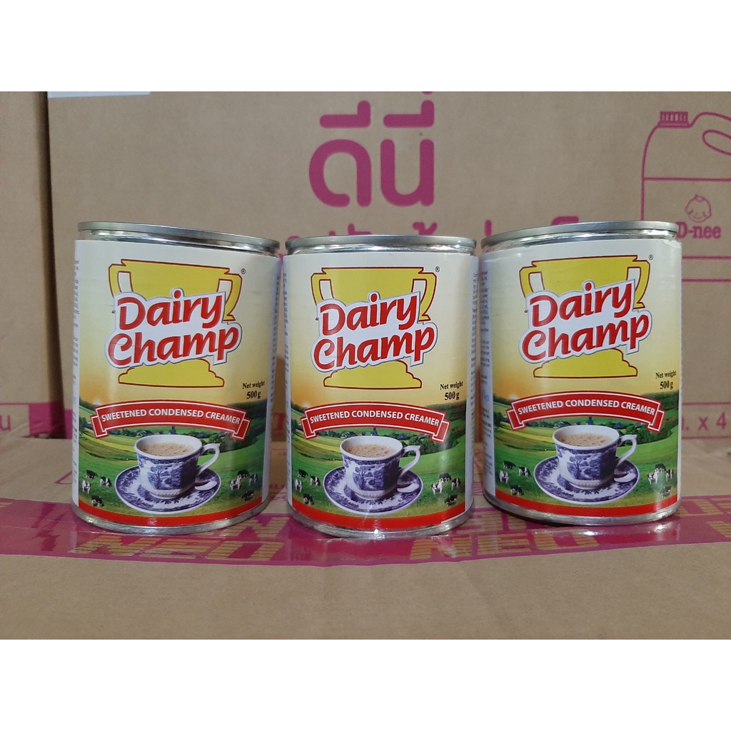 (KTT) Sữa đặc có đường DAIRY CHAMP lon 500 gr ( Malaysia)