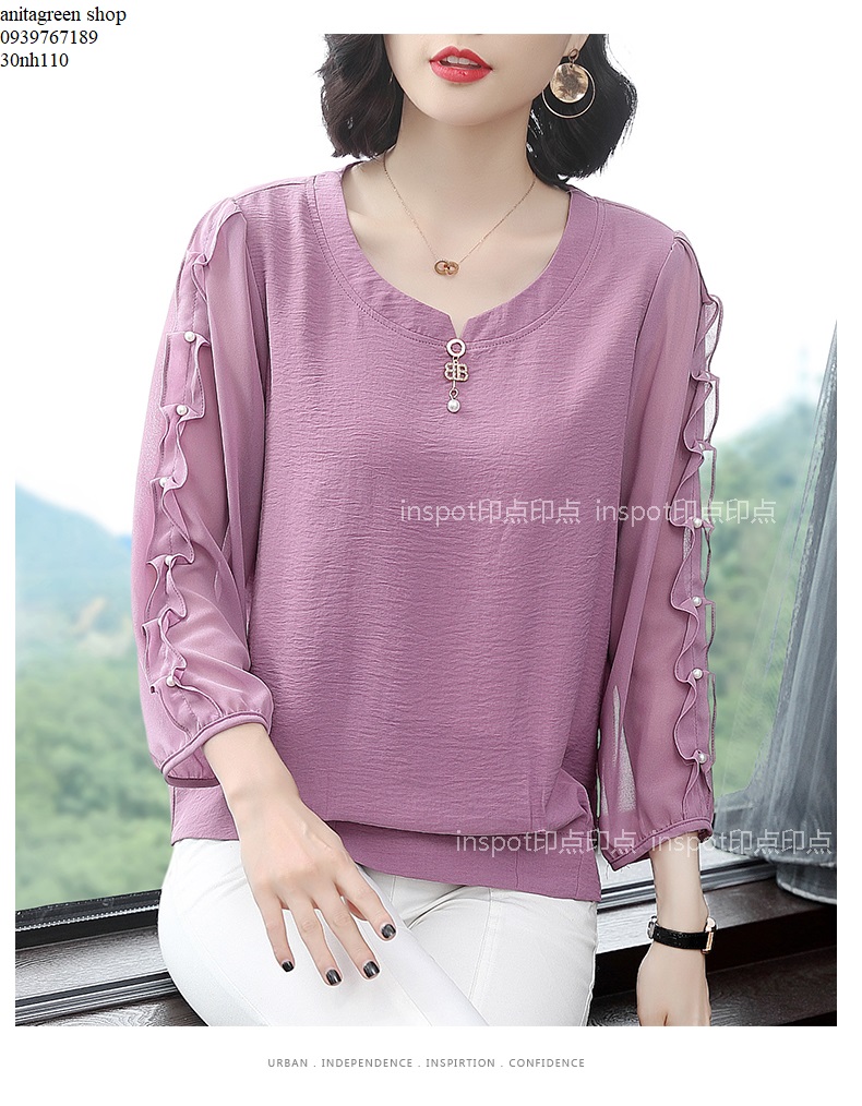 nh110-ÁO KIỂU NỮ THANH LỊCH